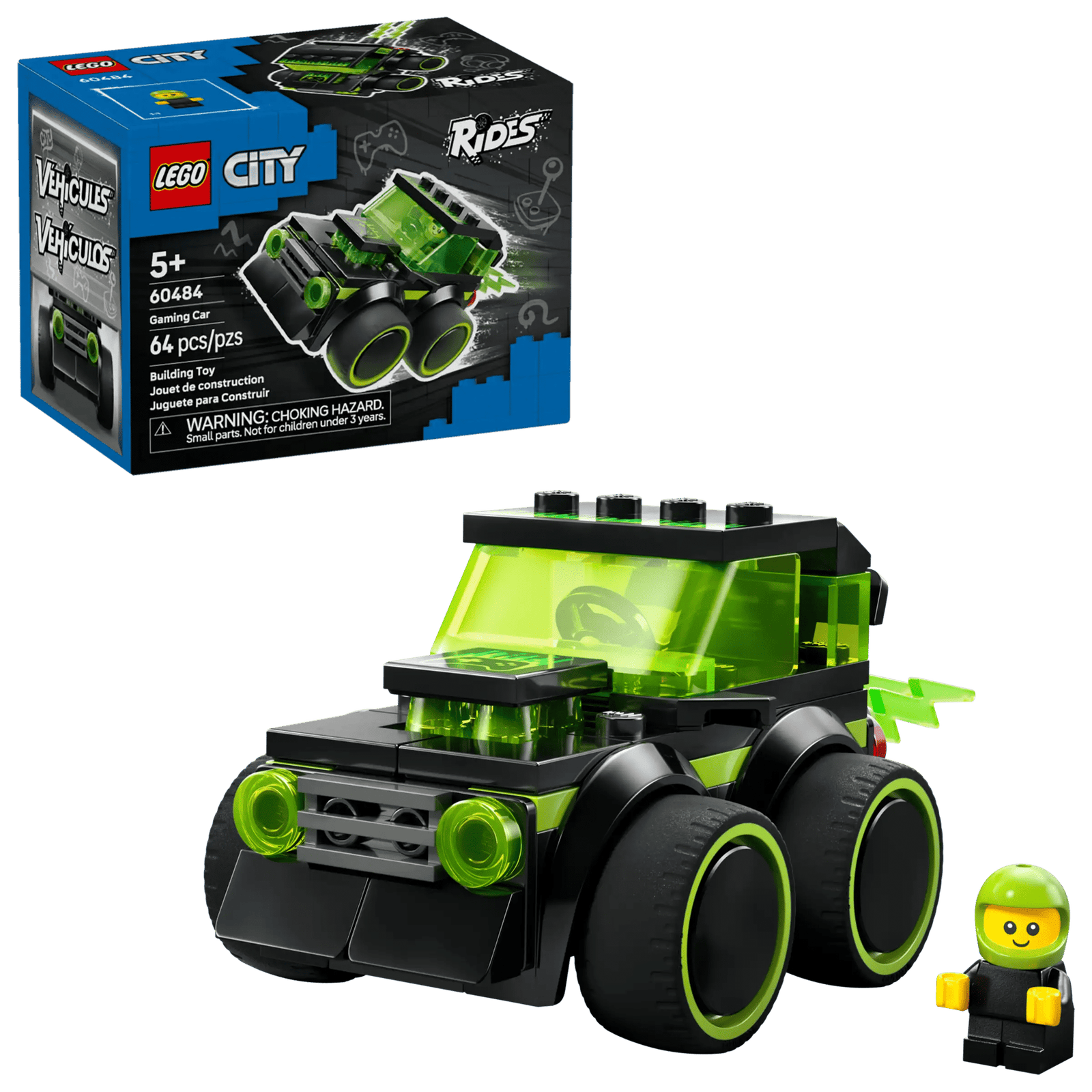 LEGO City 60484 Menopelit – Pelikilpa-auto