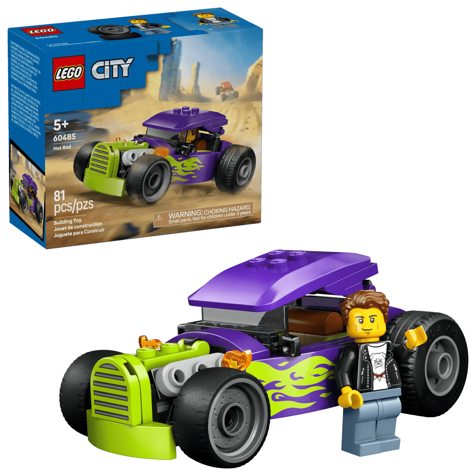 LEGO City 60485 Hot Rod Auto