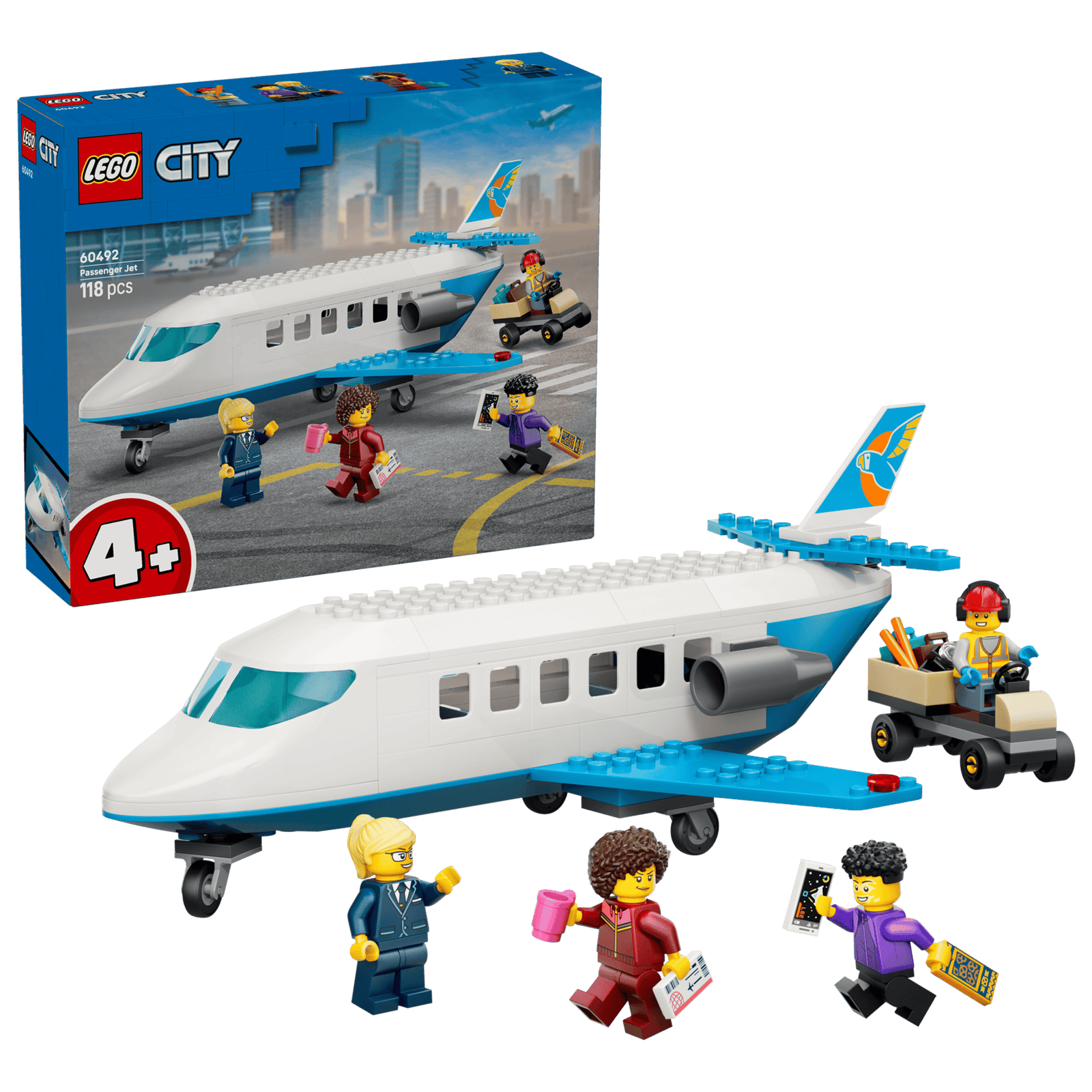 LEGO City 60492 Suihkumatkustajakone