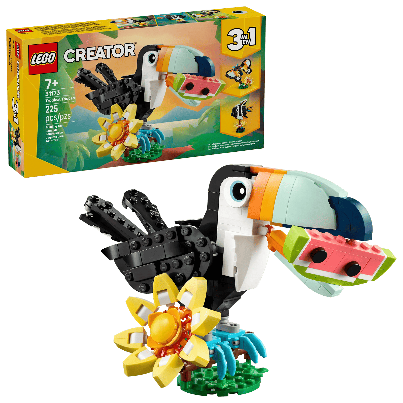 LEGO Creator 31173 Villieläimet: Trooppinen Tukaani