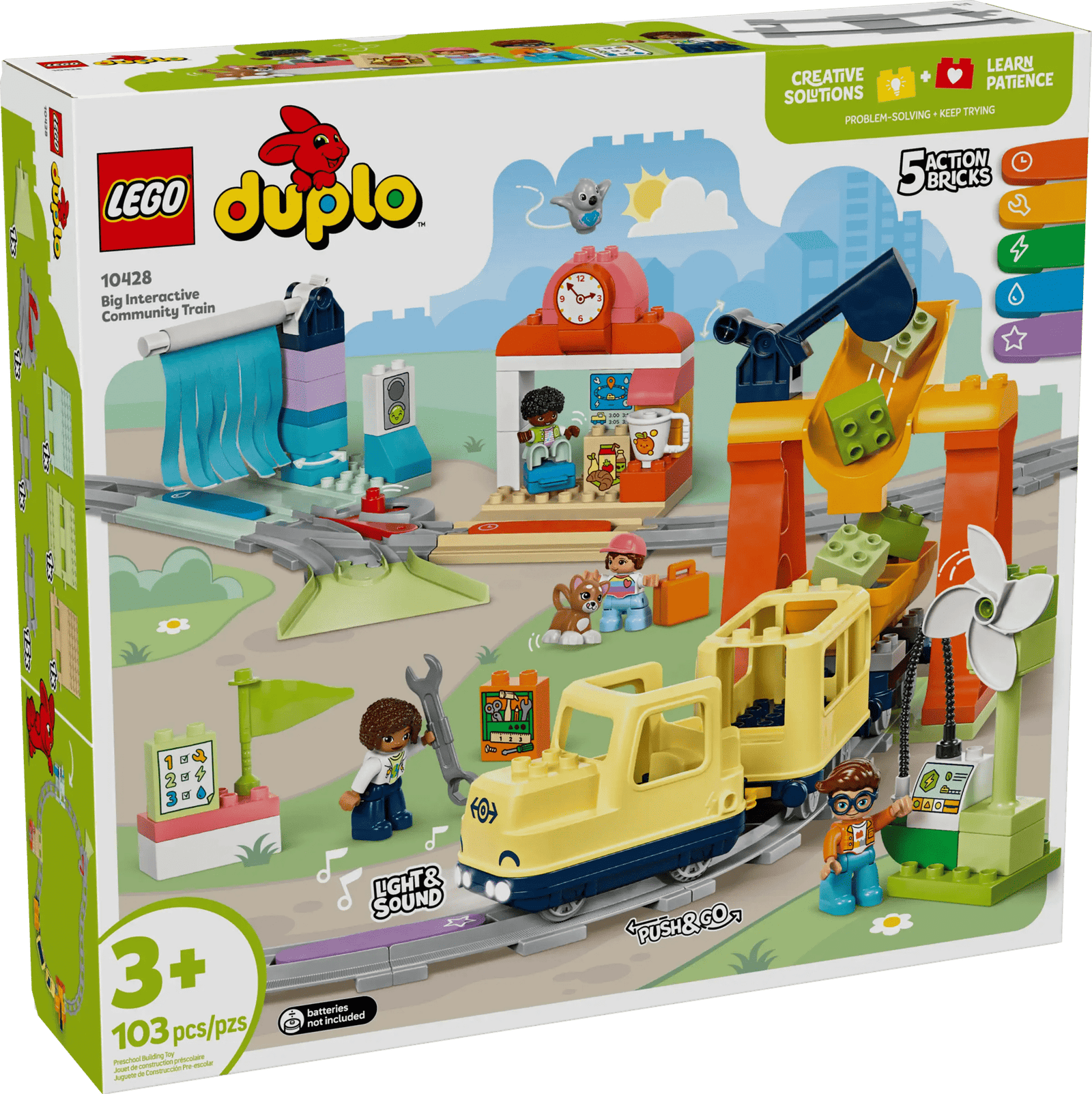 LEGO Duplo 10428 Iso Interaktiivinen Paikallisjuna