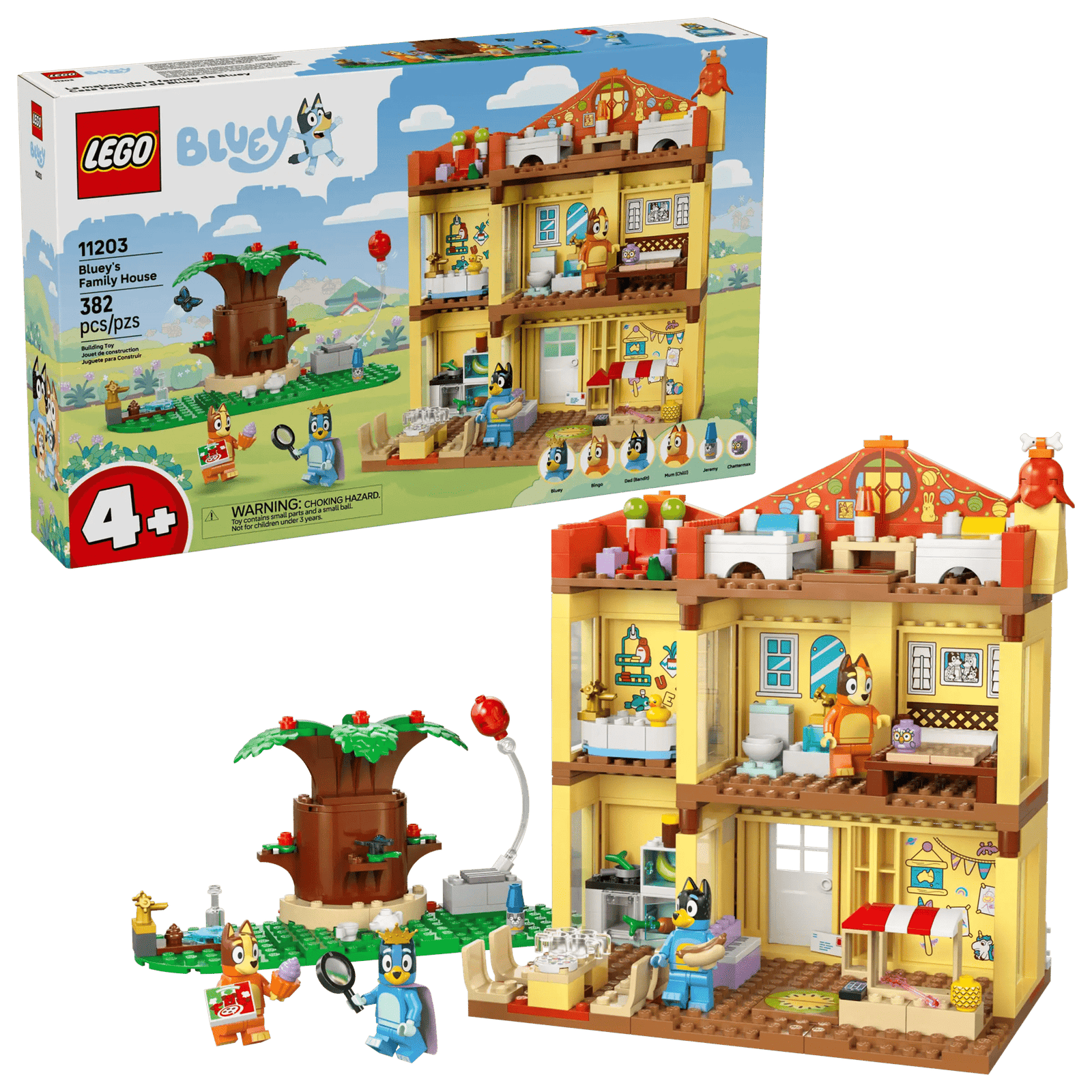 LEGO Bluey 11203 Blueyn Perheen Talo