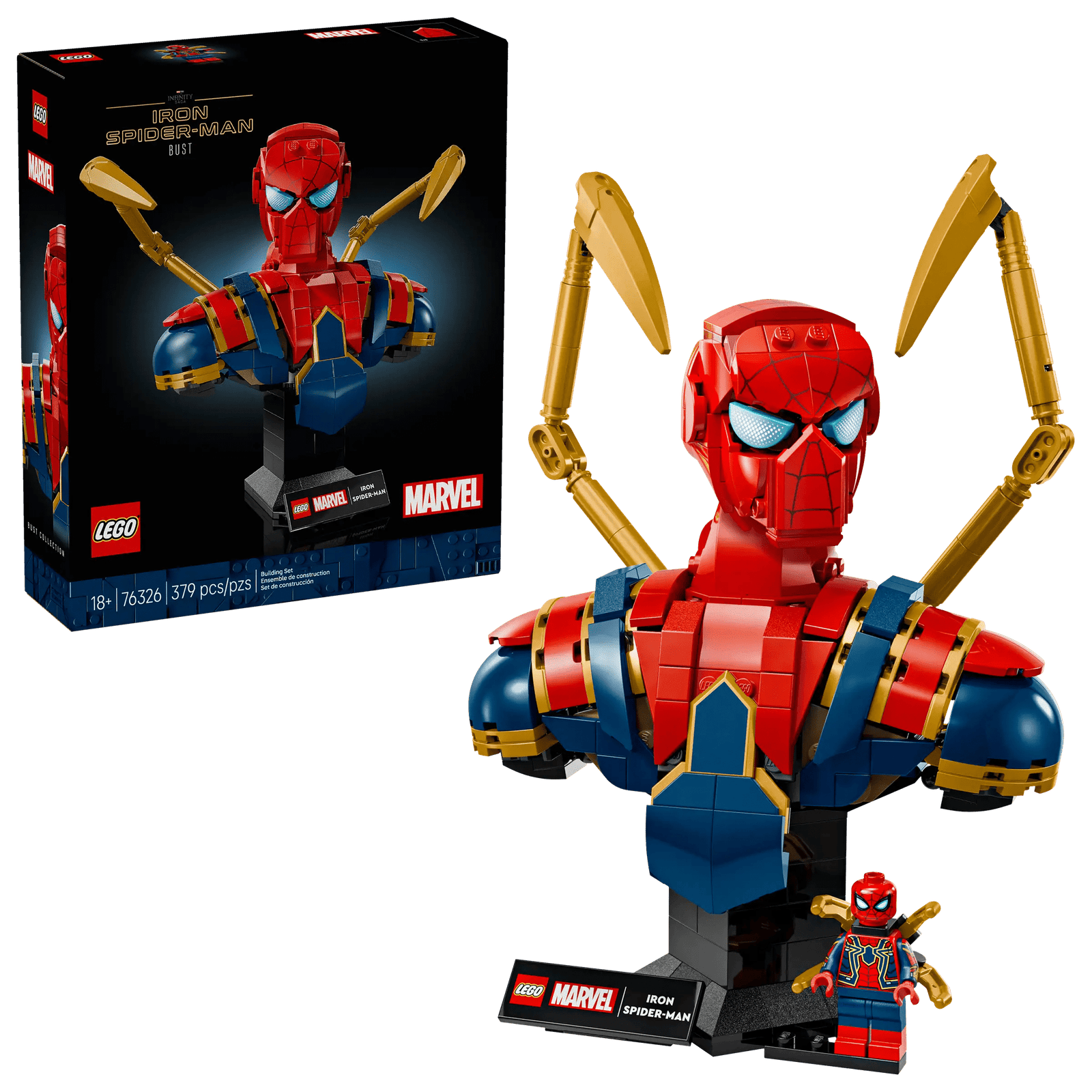 LEGO Marvel 76326 Iron Spider-Man‑ Rintakuva