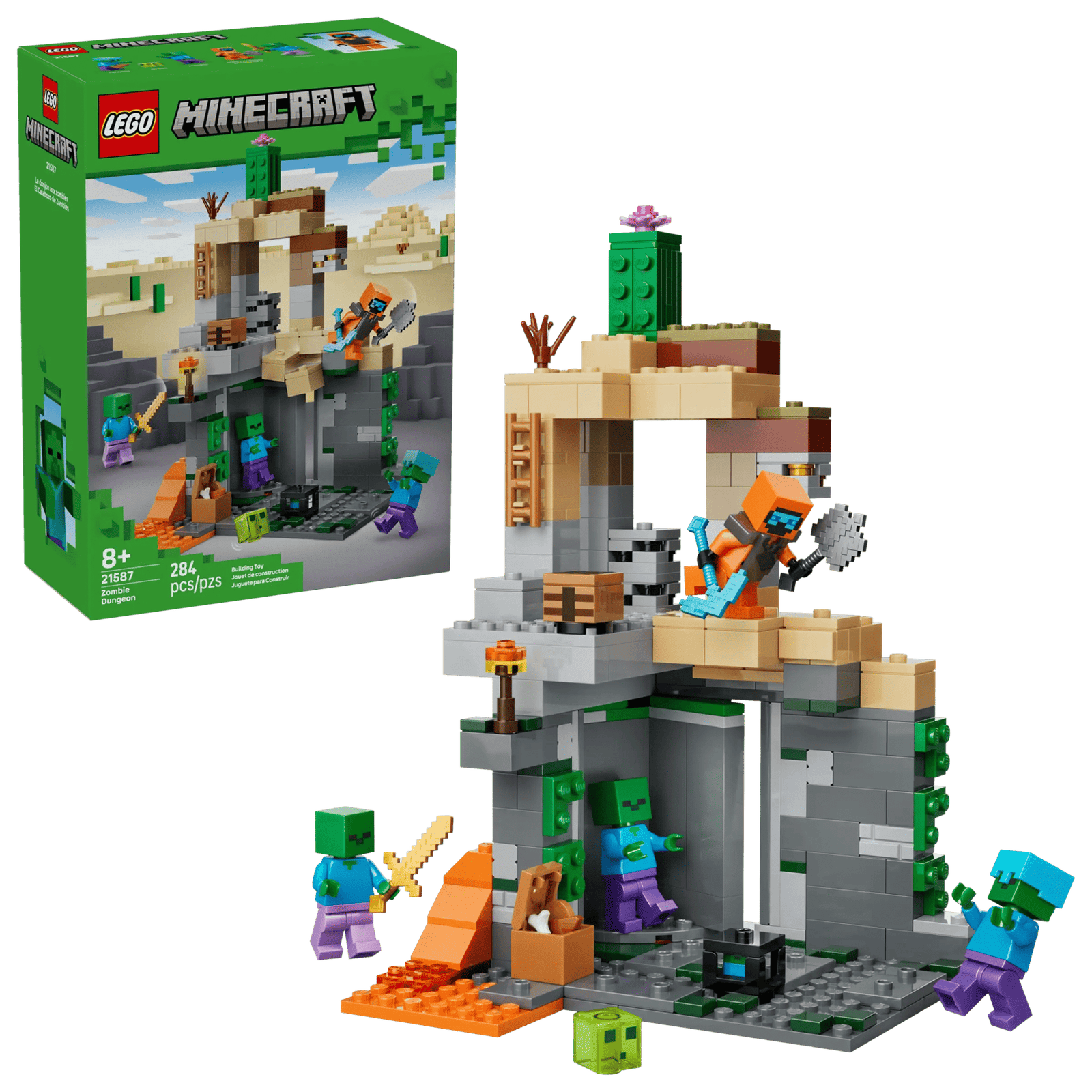 LEGO Minecraft 21587 Zombityrmä