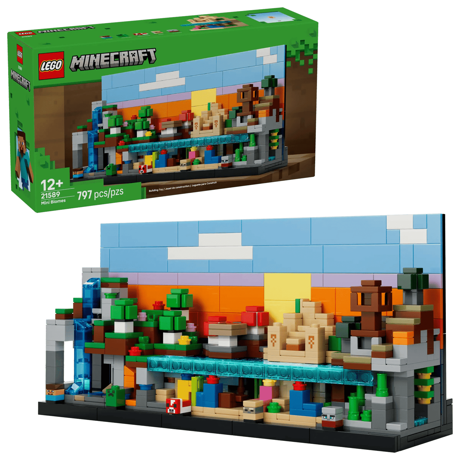 LEGO Minecraft 21589 Minibiomit