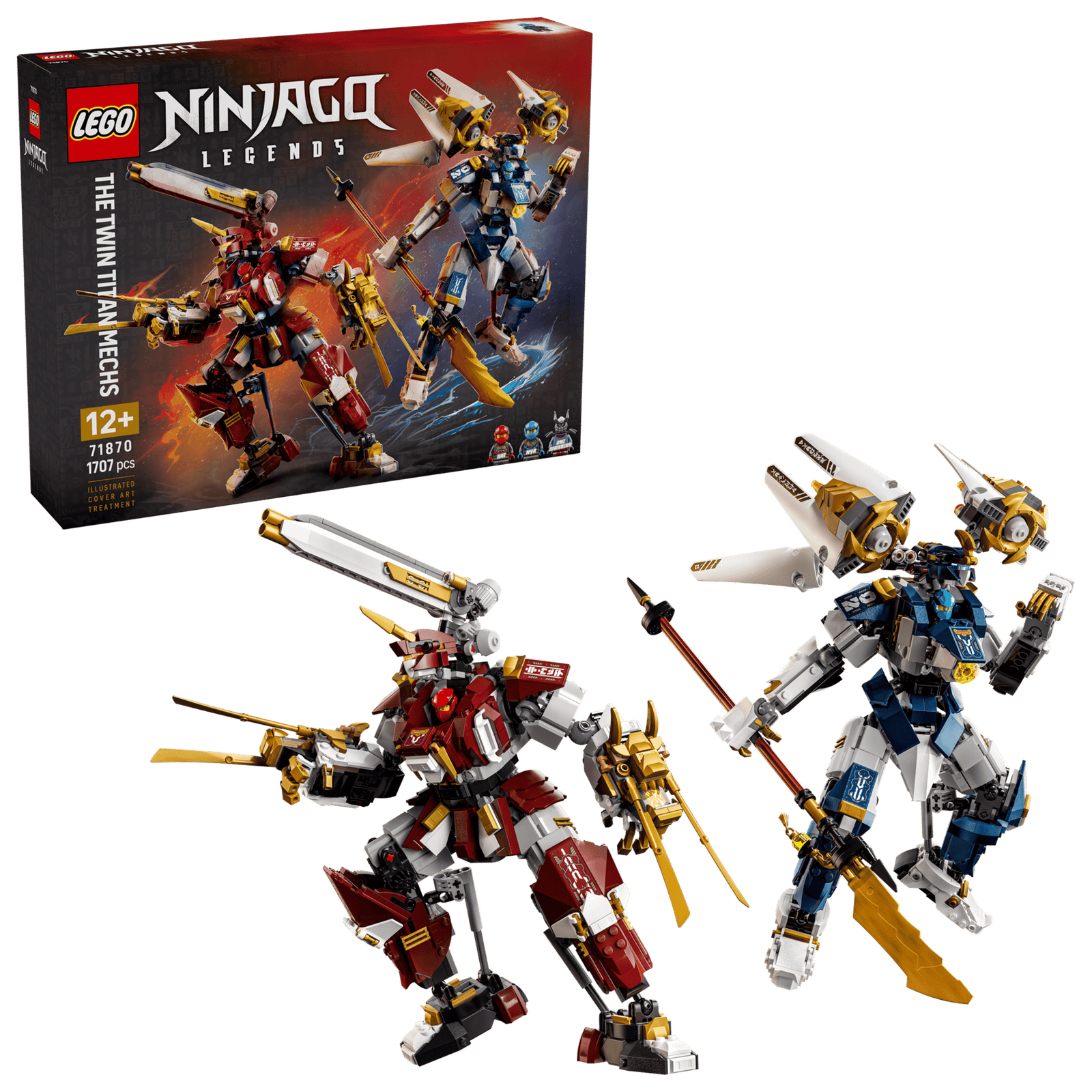 LEGO Ninjago 71870 Kaksostitaanirobotit