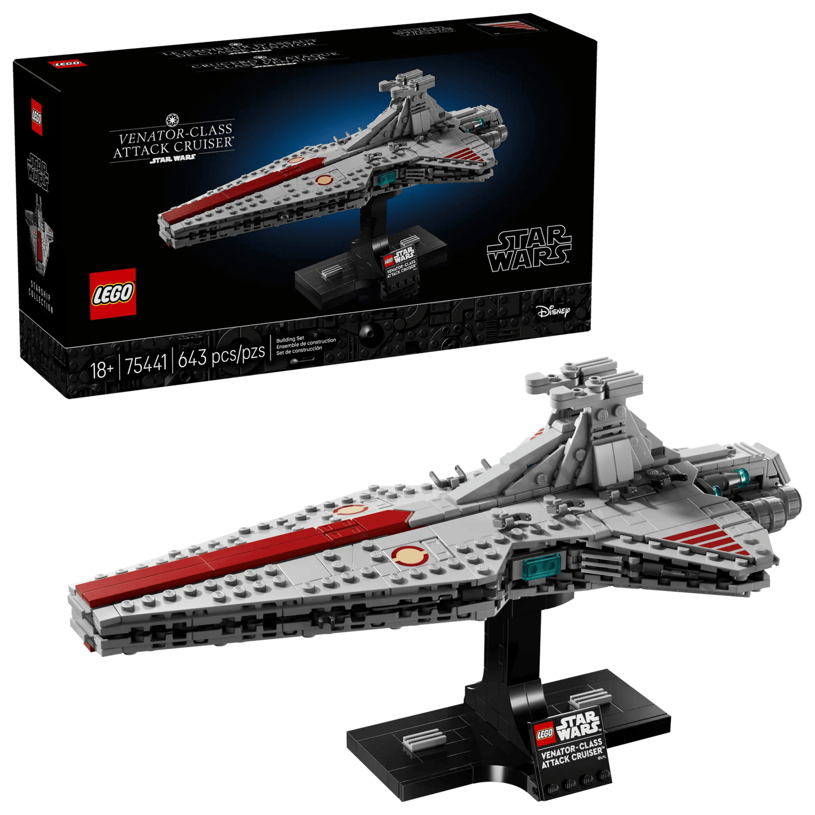 LEGO Star Wars 75441 Venator-luokan Hyökkäysristeilijä