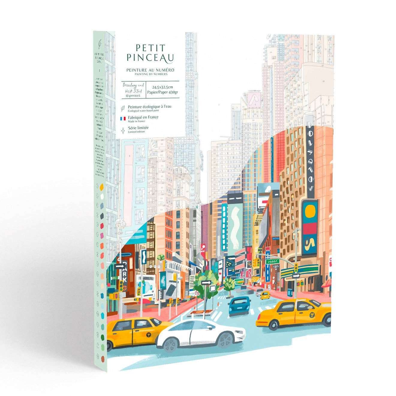 La Petite Épicerie Paint By Numbers/Numeromaalaus New York, Broadway and West 53rd