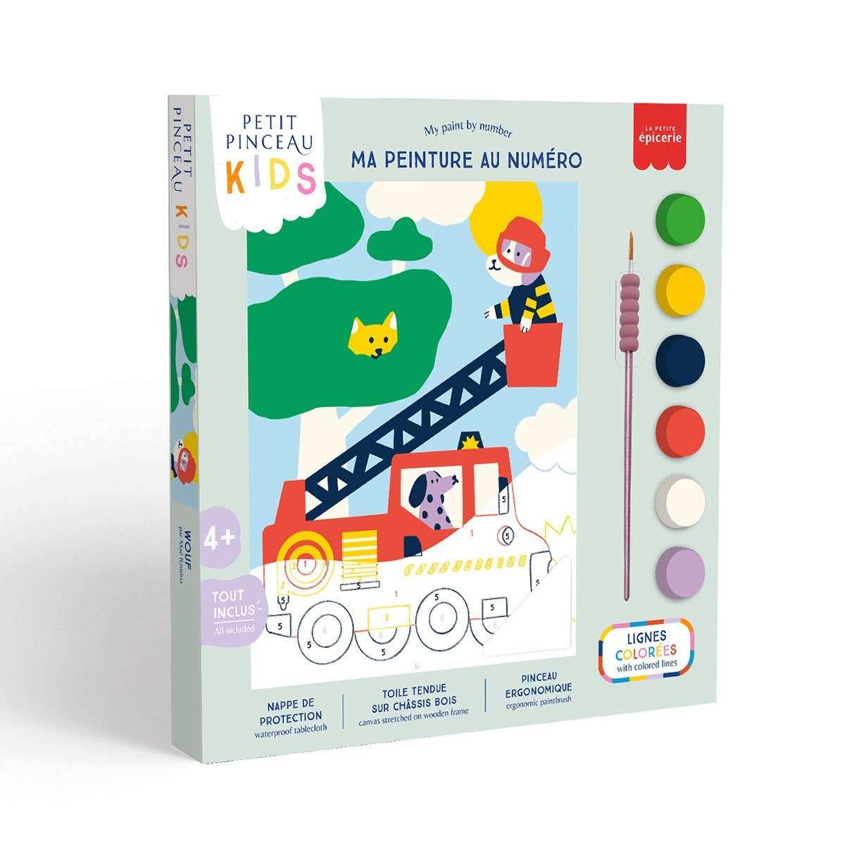 La Petite Épicerie Paint By Numbers/Numeromaalaus Paloauto