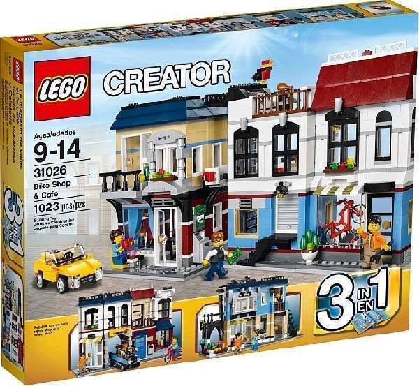 LEGO Creator 31026 Pyöräkauppa ja Kahvila