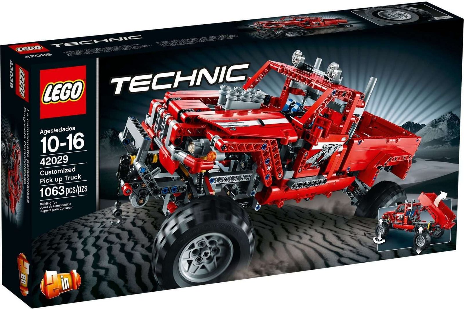 LEGO Technic 42029 Kustomoitu Avopakettiauto - Käytetty