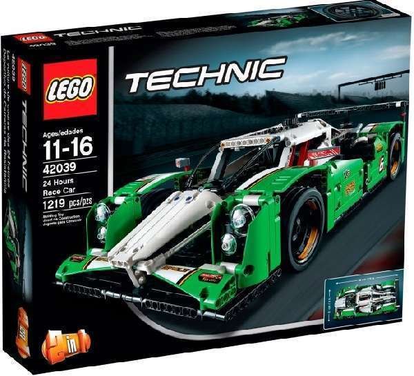 LEGO Technic 42039 24 Tunnin kilpa-auto - Käytetty