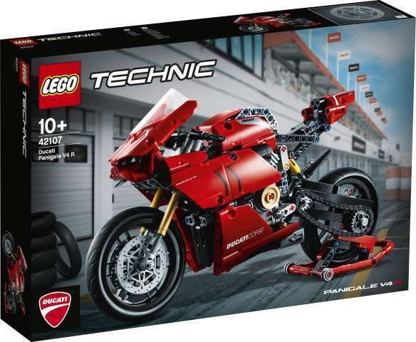 LEGO Technic 42107 Ducati Panigale V4 R - Käytetty