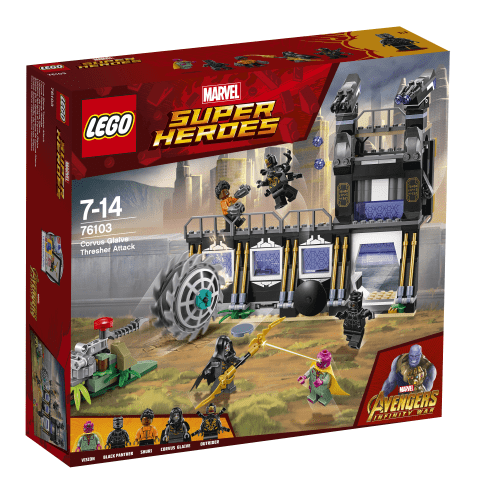 LEGO Super Heroes 76103 Corvus Glaiven Puintihyökkäys