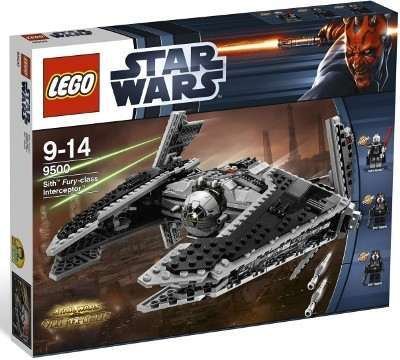 LEGO Star Wars 9500 Sith Fury-Class Interceptor - Käytetty