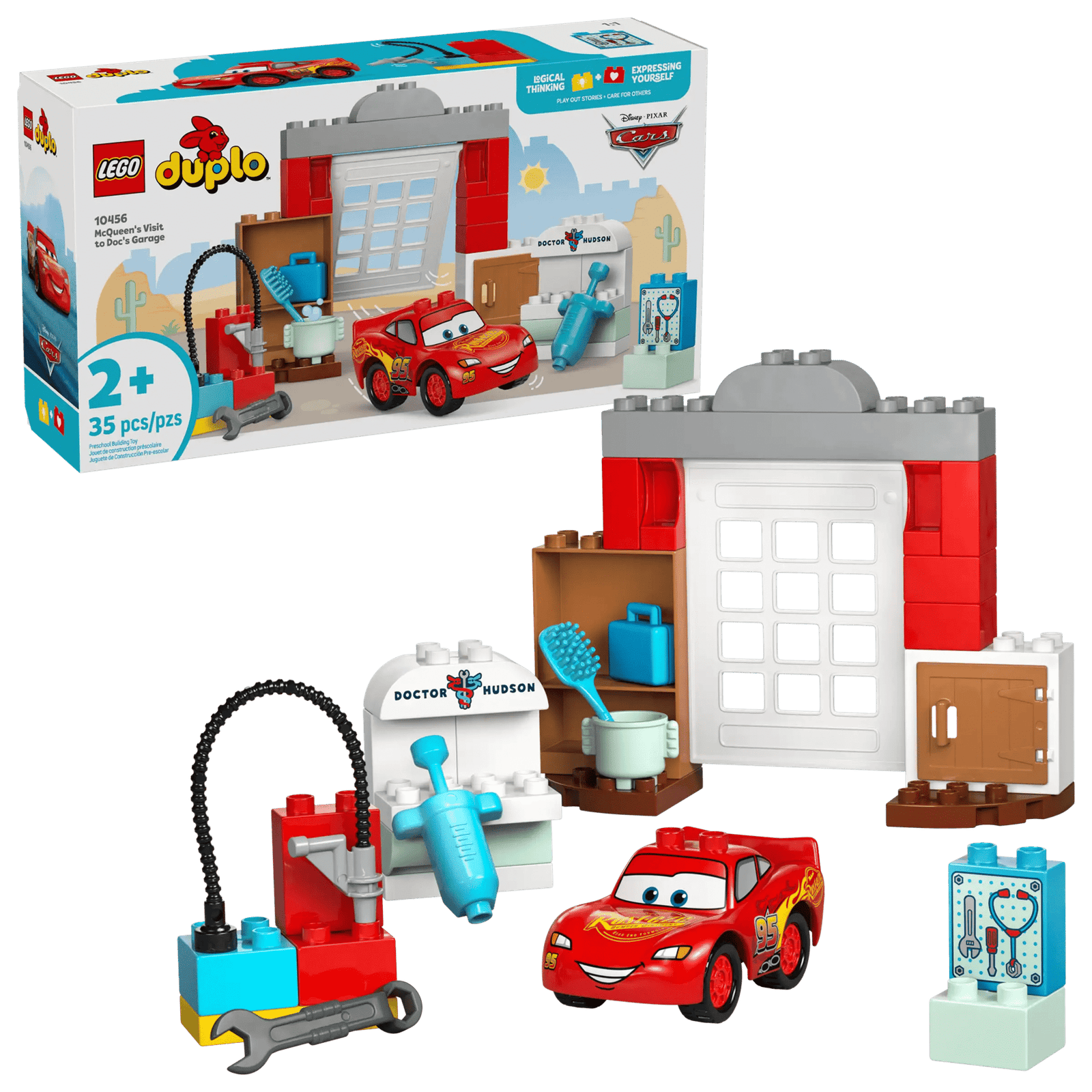 Lego Duplo 10456 McQueenin Vierailu Docin Tallilla