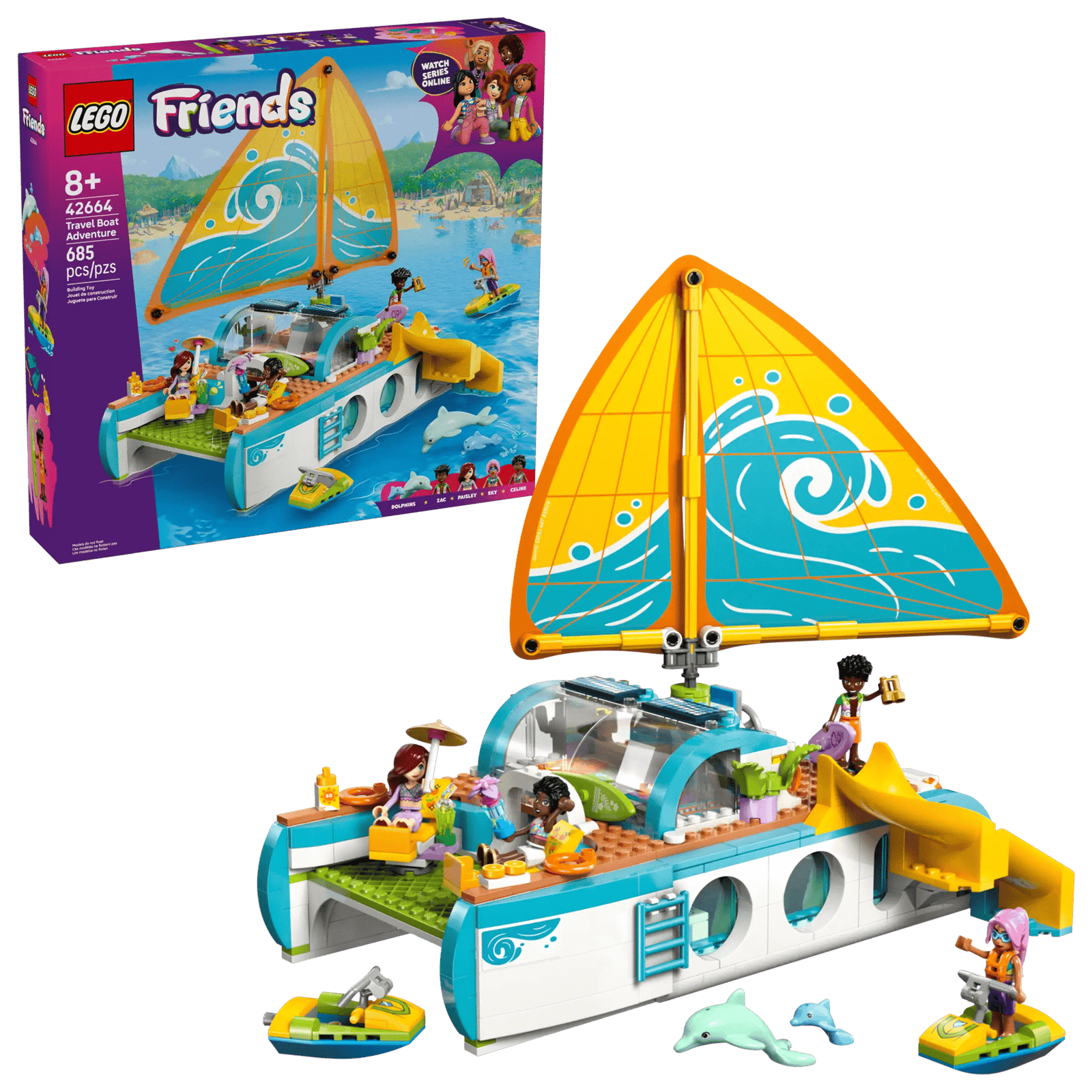 Lego Friends 42664 Veneseikkailu