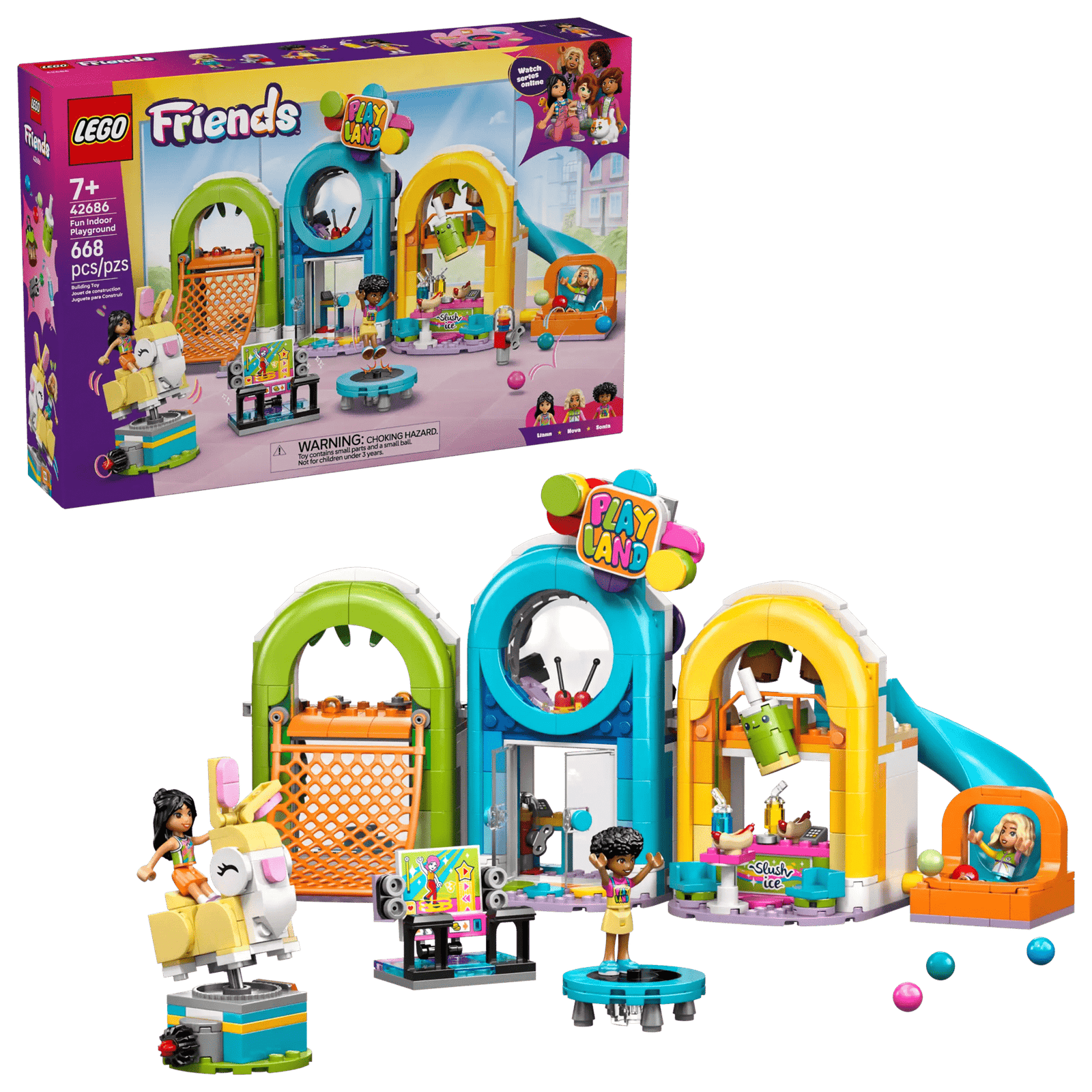 Lego Friends 42686 Hauska Sisäleikkipaikka