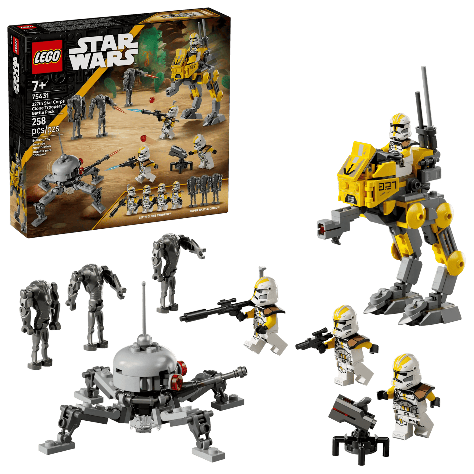 Lego Star Wars 75431 327. Taivasjoukon Kloonisotilaat Taistelupaketti