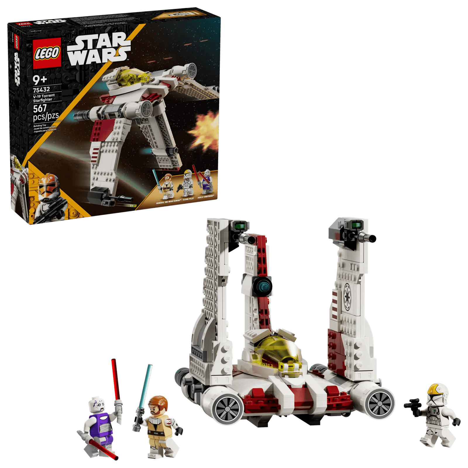 Lego Star Wars 75432 V-19 Torrent Tähtihävittäjä