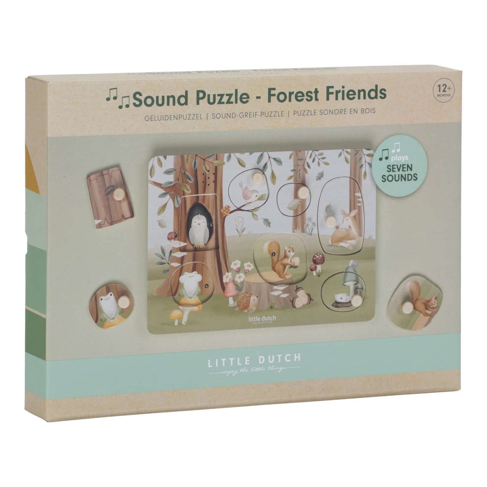 Little Dutch Nuppipalapeli Forest Friends Äänipalapeli