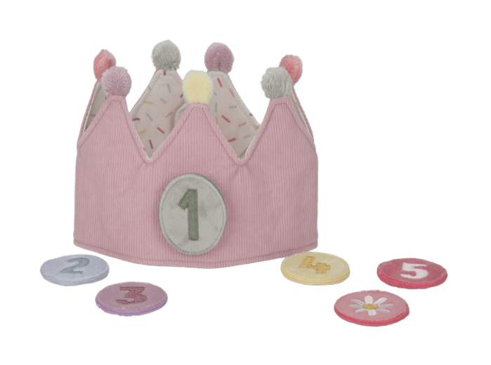 Little Dutch Synttärikruunu Pinkki
