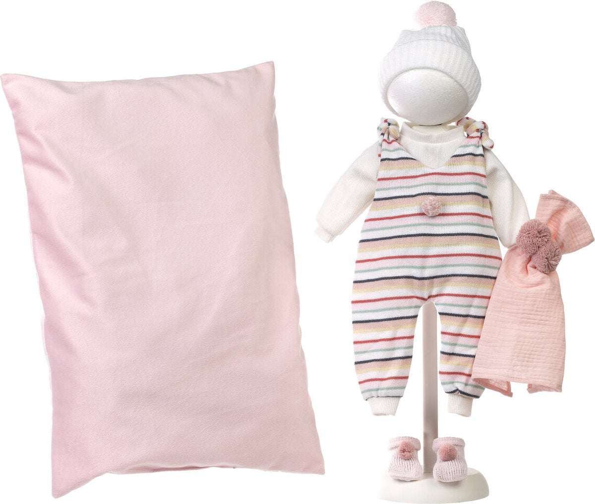 Llorens Nukenvaate 44cm Raidallinen Haalari ja Unialusta