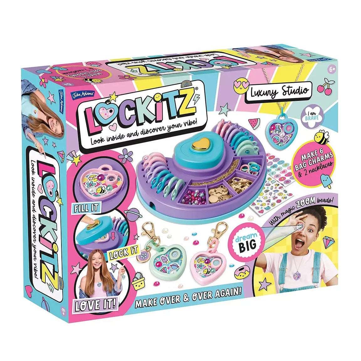 Lockitz Luxury Koruntekosetti/Laukkumaskotti Askartelu Studio