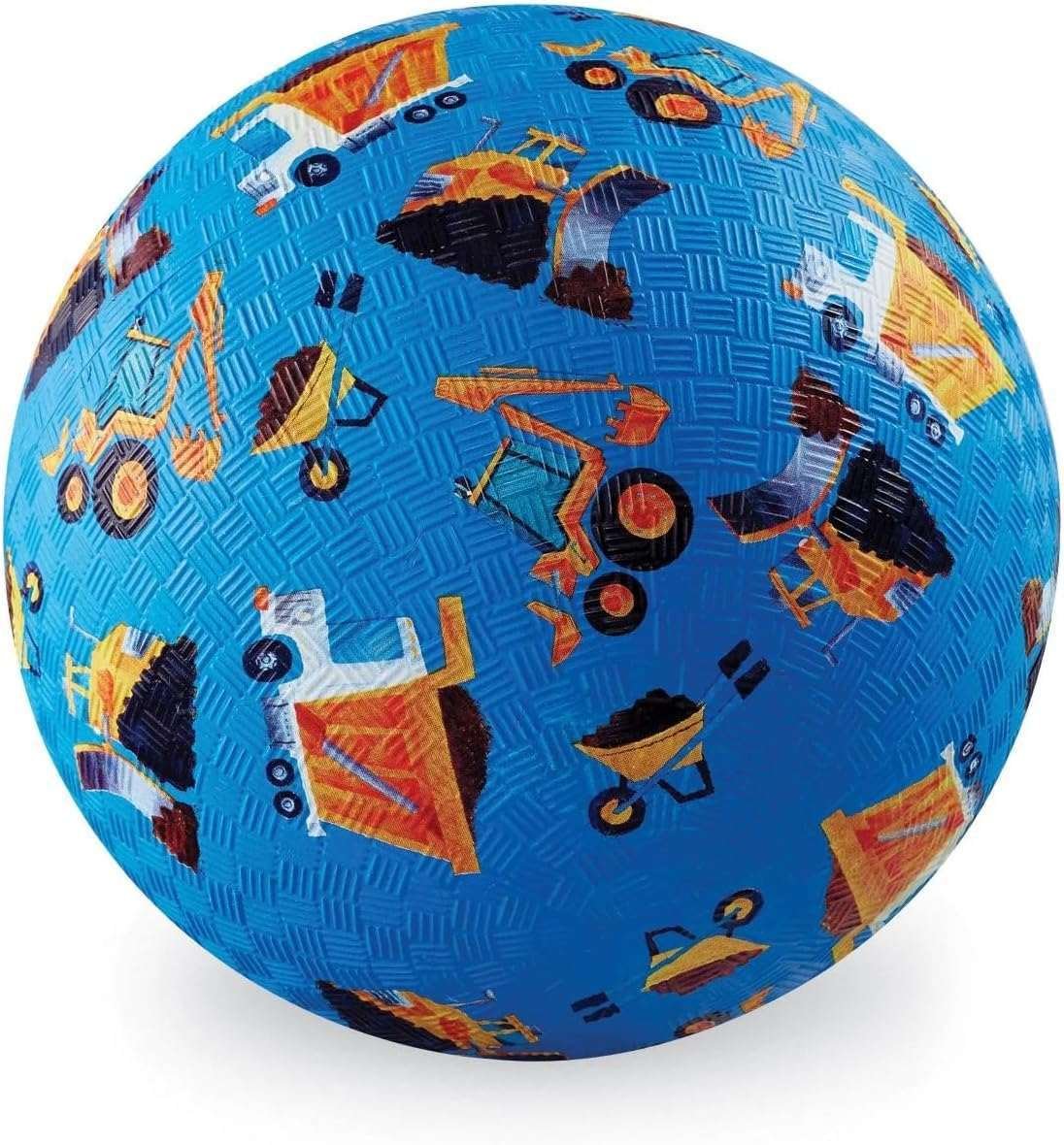 Luonnonkumipallo 13cm Työmaa, Sininen