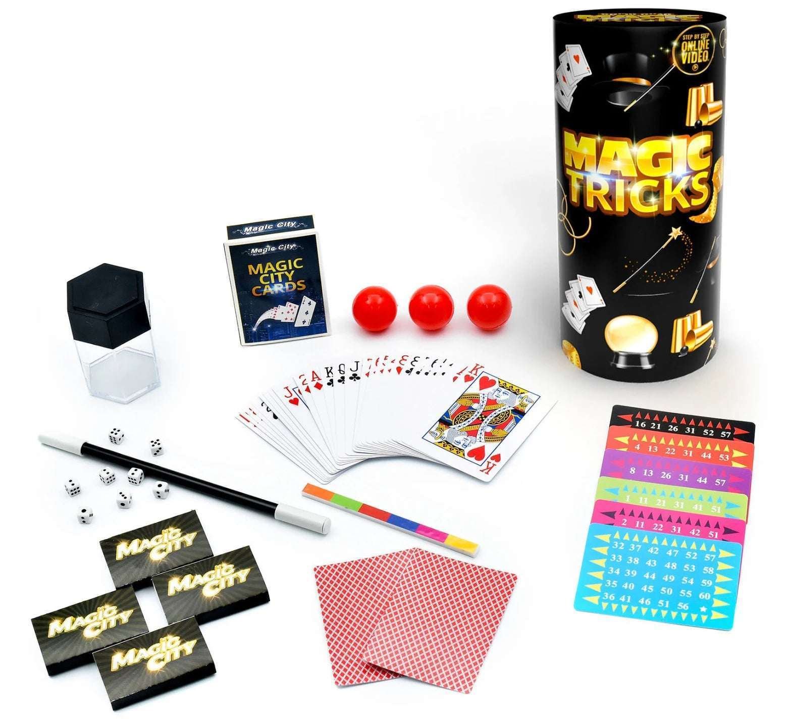 Magic City Taikurisetti Cool Tricks Lajitelma