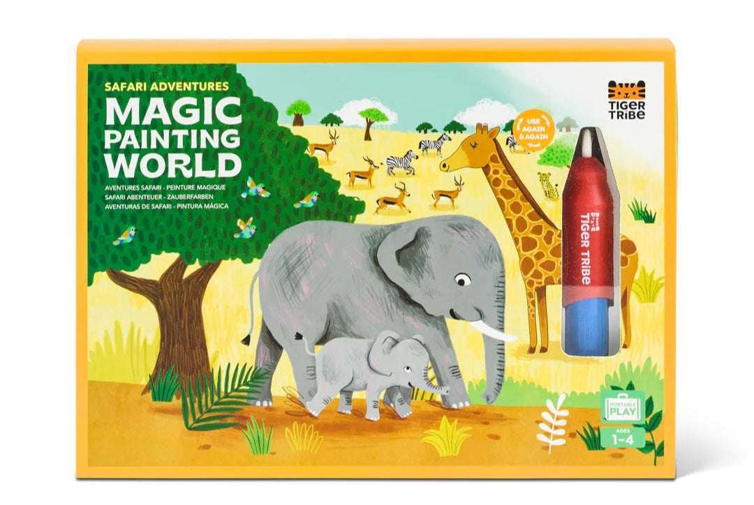 Magic Painting World Vedellä Värjättävät Kuvat- Safari Adventures