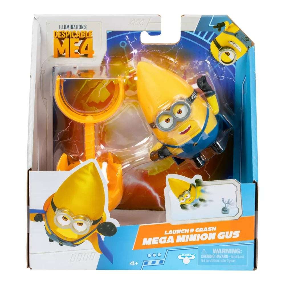 Minions Despicable Me 4 Launch & Crash Mega Minion Gus