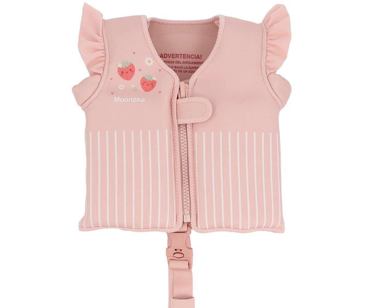Monnëka Mansikat Uimaliivi 3-6 Vuotiaille (19-30kg)