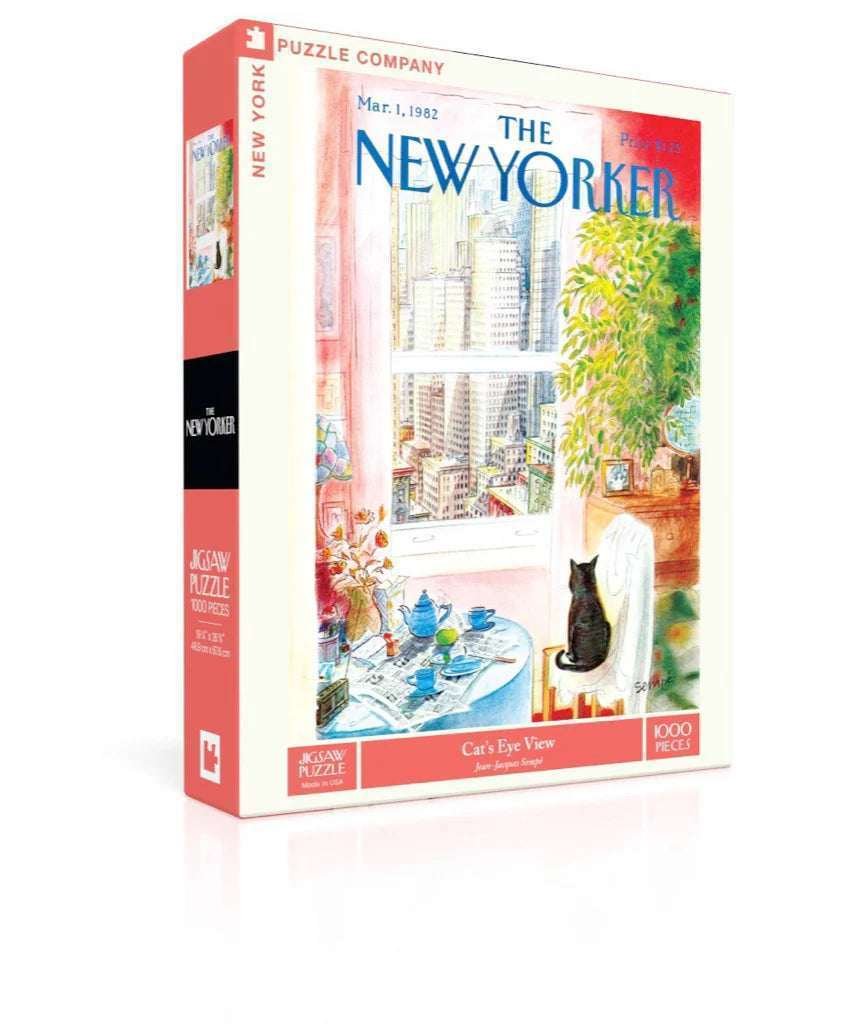 New York Puzzle Company 1000 Palan Palapeli Cats Eye View