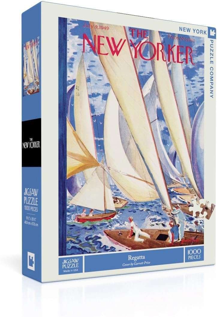 New York Puzzle Company 1000 Palan Palapeli Regatta