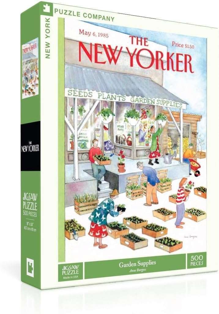 New York Puzzle Company 500 Palan Palapeli Garden Supplies