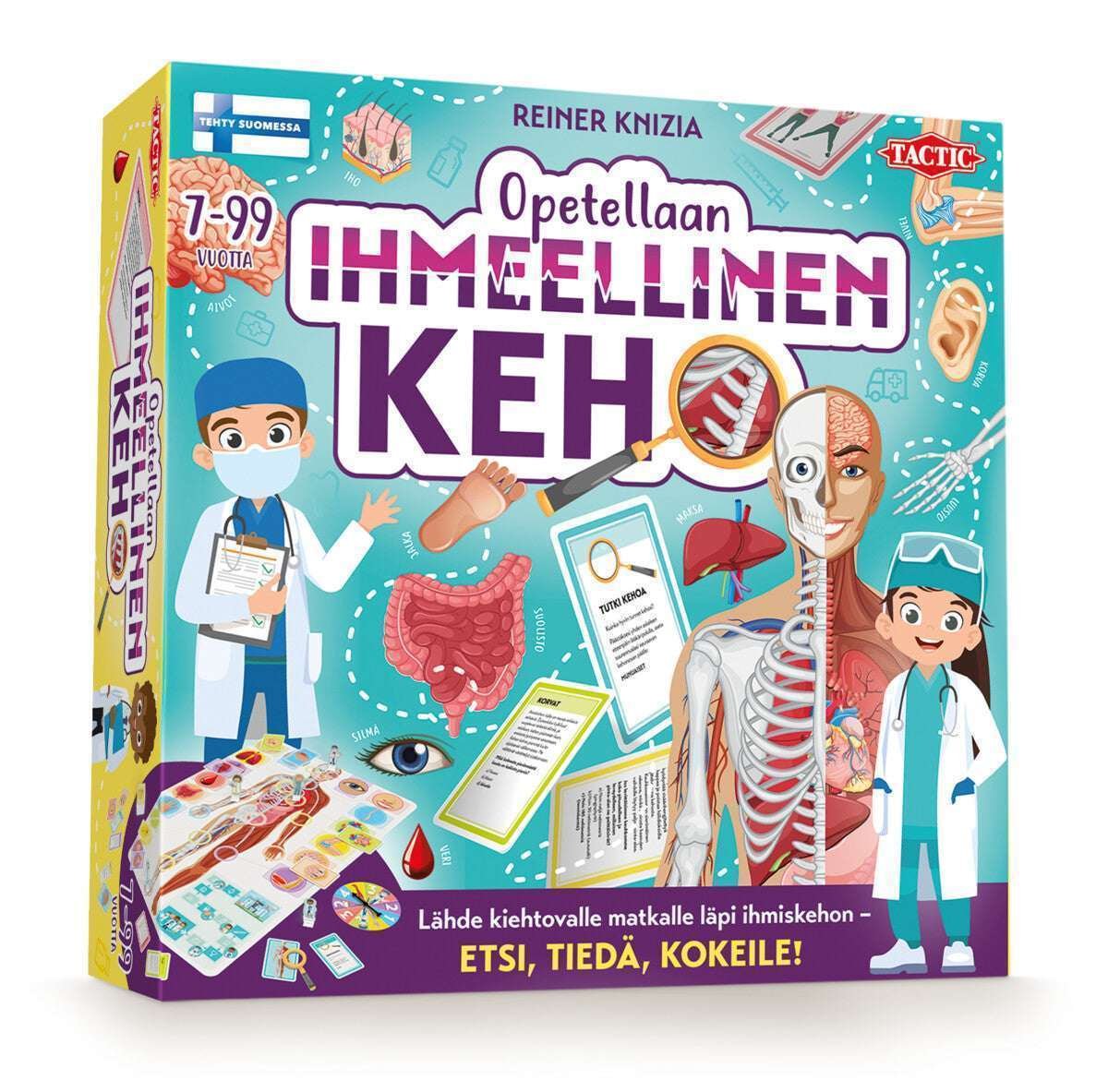Opetellaan Ihmeellinen Keho Peli