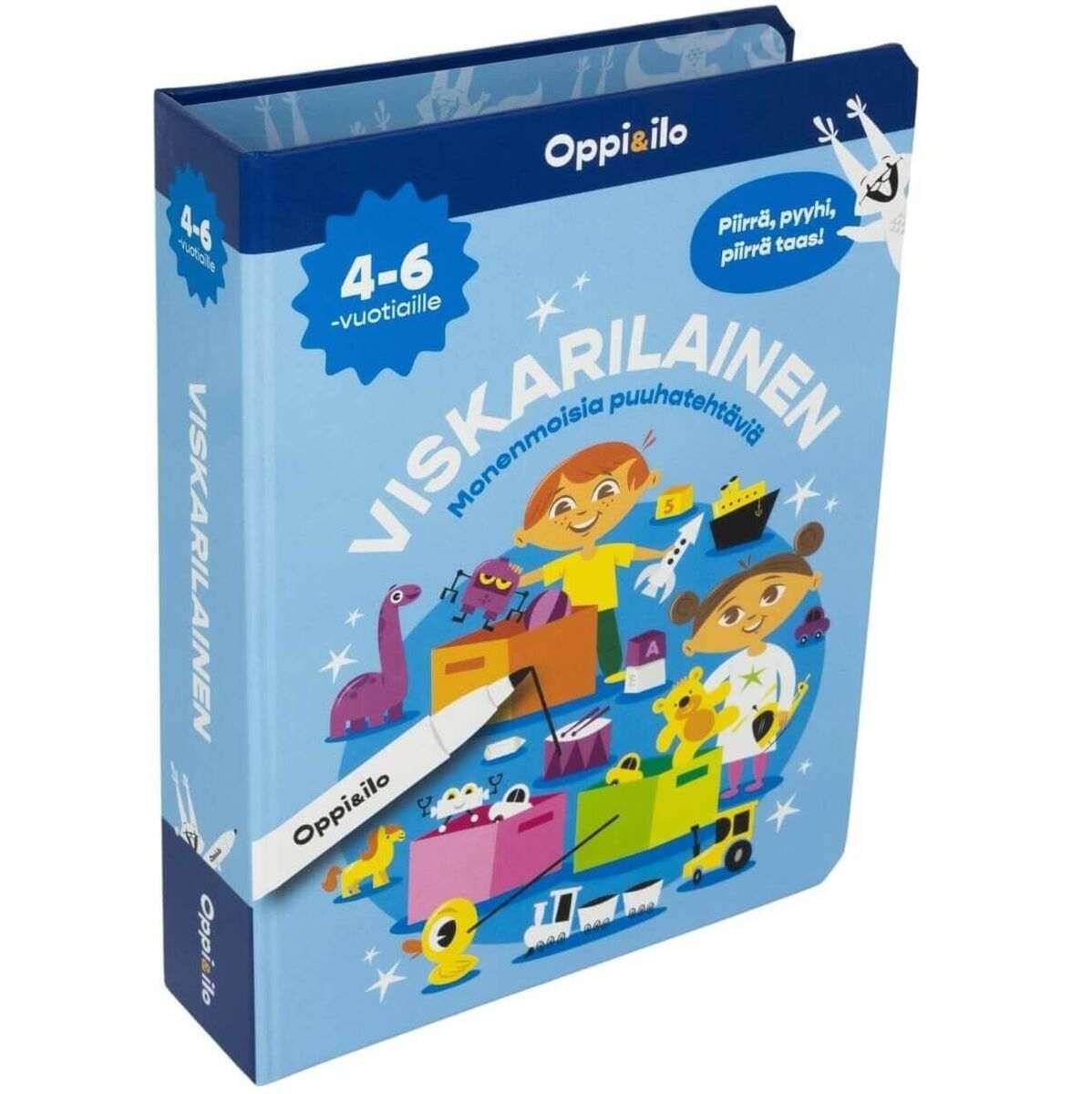 Oppi ja Ilo Viskarilainen Puuhakorttikirja