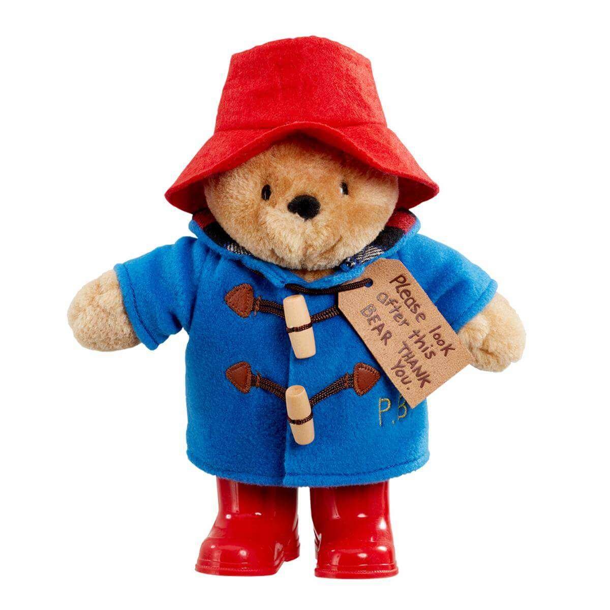 Karhuherra Paddington Pehmolelu Kumisaappailla 22cm