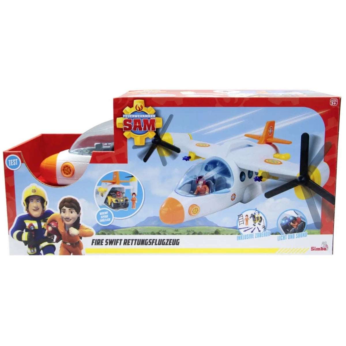 Palomies Sami Fire Swift Pelastuslentokone
