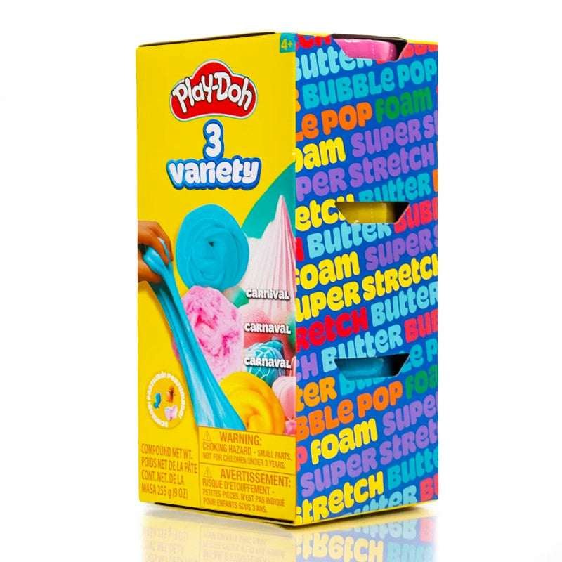 Play-Doh Muovailuvaha 3 Stack Jars-Carnival