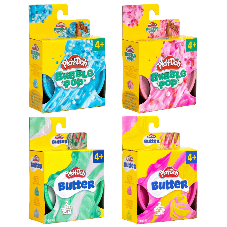 Play-Doh Slime Butter/ Bubble Pop/Cloud Lajitelma