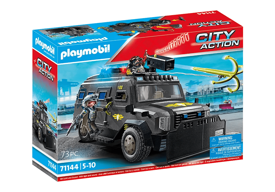 Playmobil 71144 City Action Tactical Unit All Terrain Vehicle