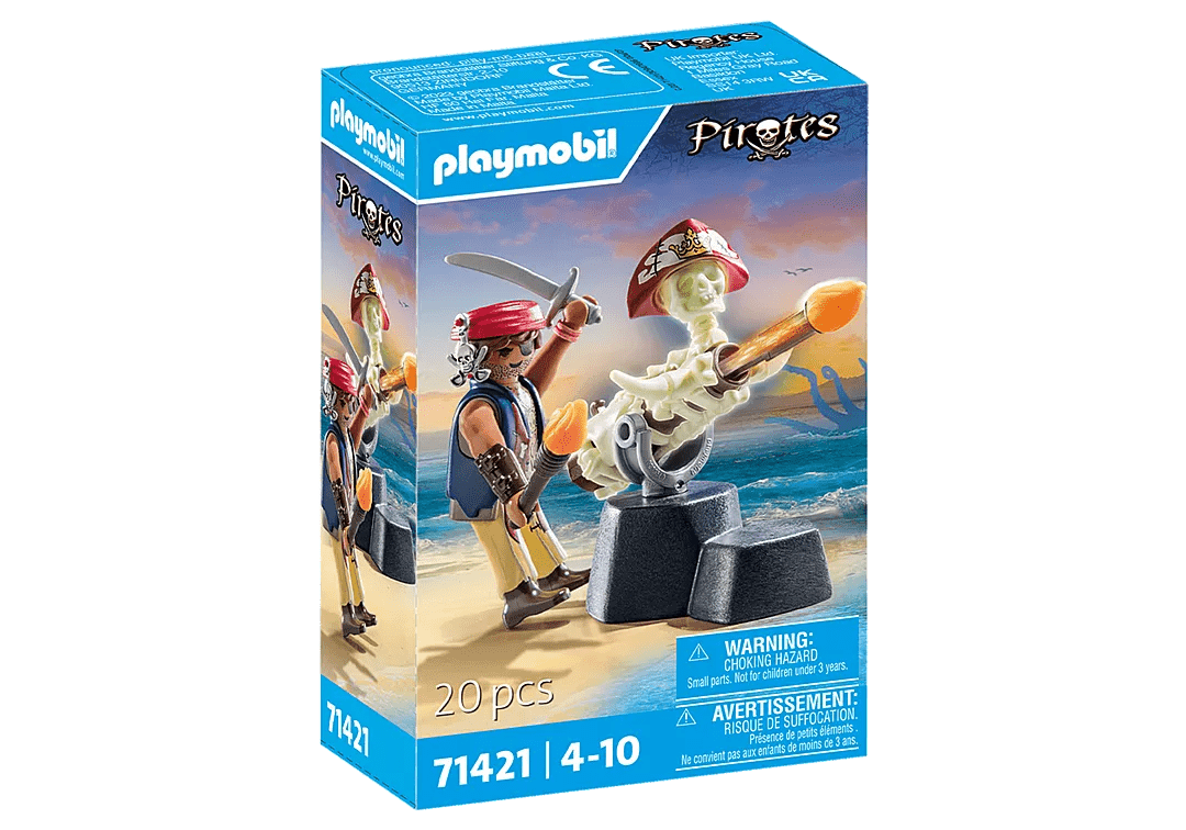 Playmobil 71421 Pirates Cannon Master
