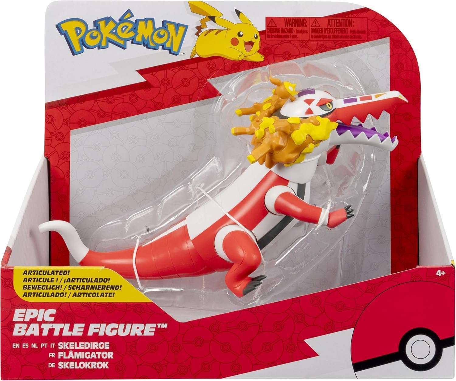 Pokemon Epic Battle Figure Skeledirge Figuuri 20cm