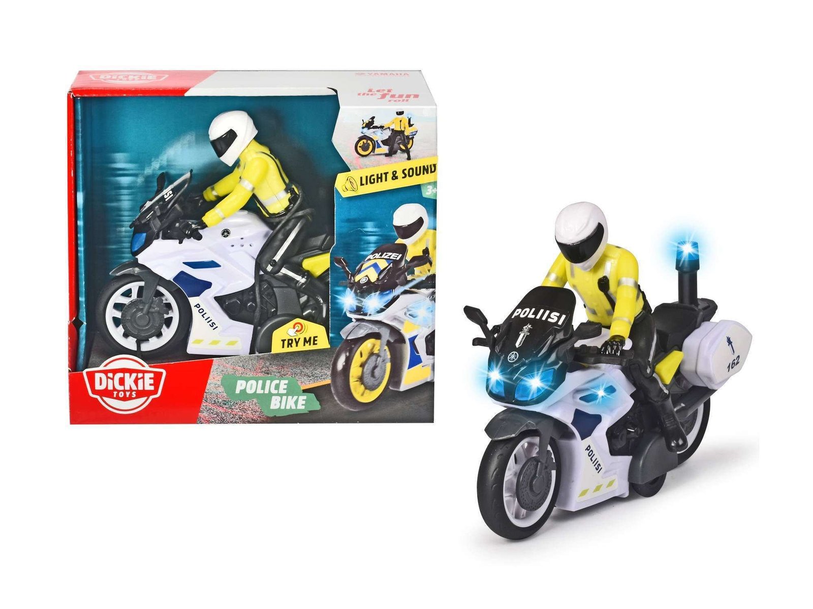 Dickie Toys Poliisimoottoripyörä