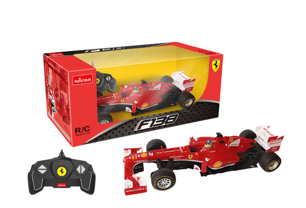RASTAR Radio-ohjattava Ferrari F1 Formula-auto 1:18