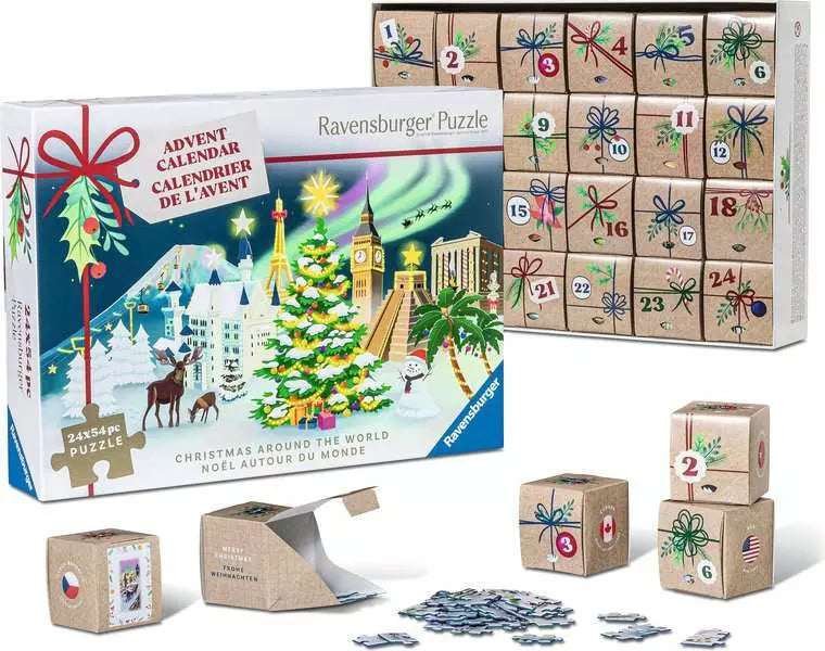 Ravensburger Palapelijoulukalenteri 2025