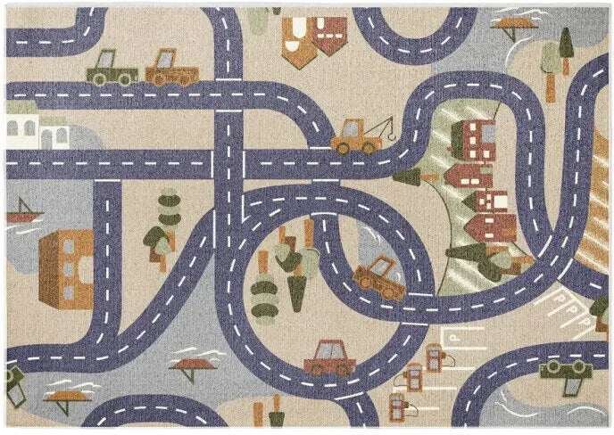 Rebel Roads Neutraali Automatto 95cmx133cm