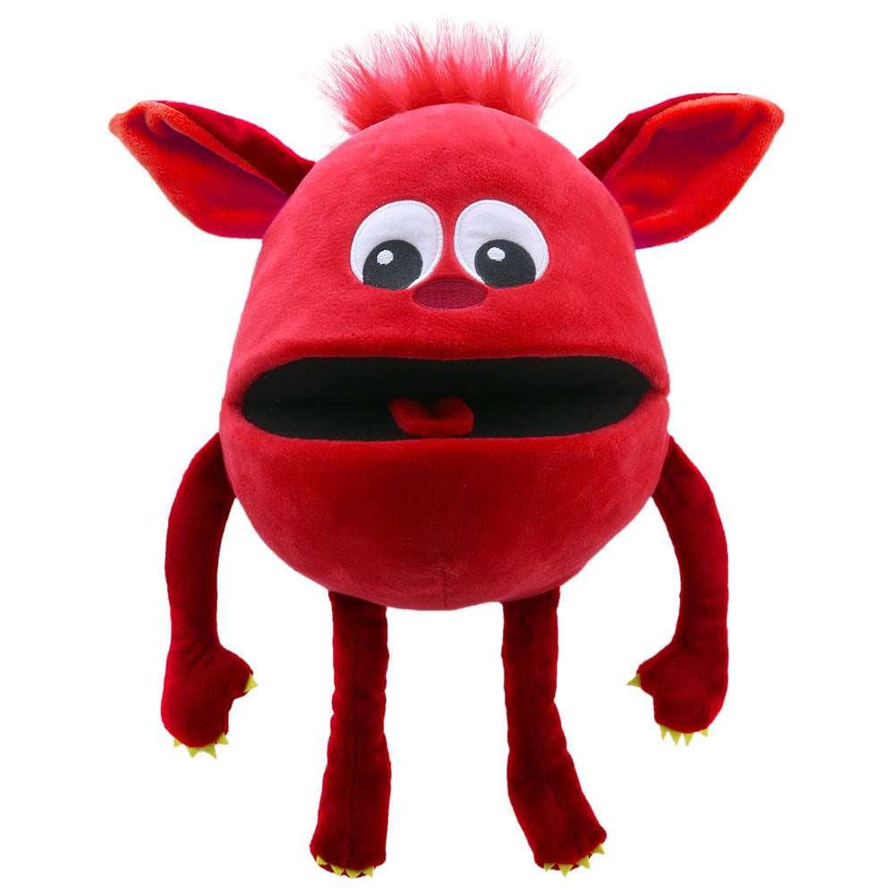 The Puppet Company Käsinukke Baby Monsteri Punainen